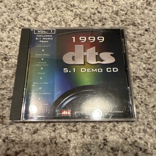 1999 dts demo cd promo - cd,